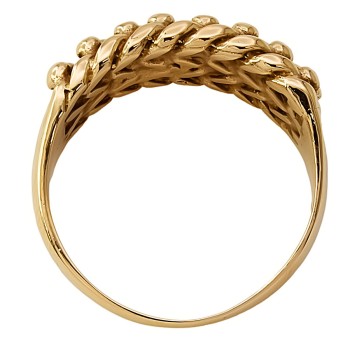 9ct gold 5.7g Keeper Ring size Q